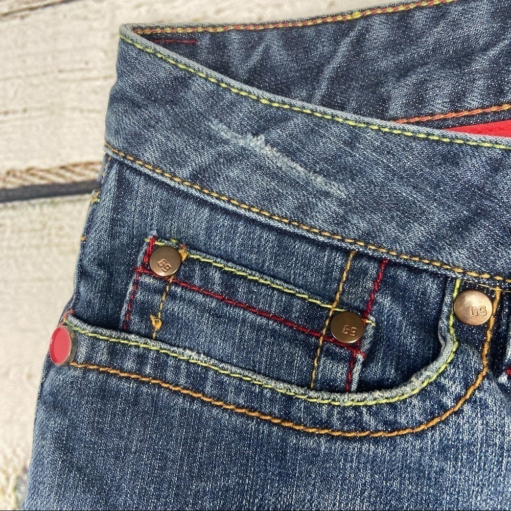 COOGI Denim Bermuda Shorts Size 1/2 - Picture 9 of 10